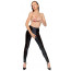 Легінси - 2851482 Crotchless Vinyl Leggings - black - [Фото 4]