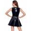 Плаття - 2851547 Vinyl Dress with Lace - black - [Фото 5]