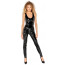 Комбінезон - 2851571 Vinyl Jumpsuit Zip - Black - [Фото 2]