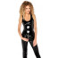 Комбінезон - 2851571 Vinyl Jumpsuit Zip - Black - [Фото 3]