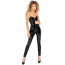 Комбінезон - 2851644 Black Level Vinyl Jumpsuit 3 Zip, black - [Фото 3]