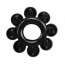 Набор эрекционных колец Cock Rings Set, Black - [Фото 5]