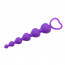 Анальная цепочка Heart Booty Beads-Purple - [Фото 2]