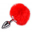 Alive Metal Anal Fluffy Plug S - [Фото 2]