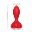Анальна пробка - Rosenberg Red, 9 Vibration Functions - [Фото 2]
