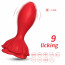 Анальна пробка - Rosenberg Red, 9 Vibration Functions - [Фото 5]
