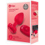 Vibrating Heart Plug M/L Red - [Фото 1]