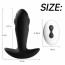 Анальна пробка - Dual Tapping Anal Plug - [Фото 4]