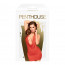 Мини-платье Penthouse - Heart Rob Red L/XL, хомут, глубокое декольте, миниатюрные стринги - [Фото 3]