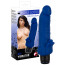 Реалистичный вибратор - Vibra Lotus Penis Blue Vibrator - [Фото 1]
