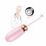 Віброяйце - Vibrating Silicone Love Egg Pink, USB, 10 Function, Heating, Voice Control - [Фото 4]