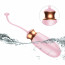 Віброяйце - Vibrating Silicone Love Egg Pink, USB, 10 Function, Heating, Voice Control - [Фото 5]