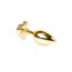 Анальна пробка - Jewellery Gold Heart Plug Light Blue - [Фото 3]