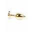 Анальна пробка - Jewellery Gold Heart Plug Light Blue - [Фото 4]