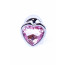 Анальна пробка - Jewellery Silver  Heart PLUG Rose - [Фото 2]