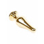Анальна пробка - Jewellery Gold Butt Plug Green - [Фото 3]