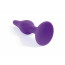 Анальна пробка - Silicone Plug Purple Medium - [Фото 2]