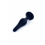 Анальна пробка - Silicone Plug Black Small - [Фото 3]