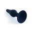 Анальна пробка - Silicone Plug Black Medium - [Фото 2]