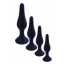 Анальна пробка - Silicone Plug Black Medium - [Фото 4]