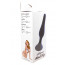 Анальна пробка - Silicone Plug Black Medium - [Фото 6]