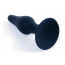 Анальна пробка - Silicone Plug Black Extra Large - [Фото 2]