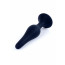 Анальна пробка - Silicone Plug Black Extra Large - [Фото 3]
