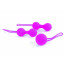 Набір вагінальних кульок - Silicone Kegal Balls Set Purple - [Фото 2]