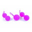 Набір вагінальних кульок - Silicone Kegal Balls Set Purple - [Фото 3]