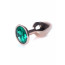 Анальна пробка - Jewellery Red Gold Plug Green - [Фото 3]