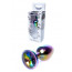 Анальна пробка - Jewellery Multicolour Plug Clear - [Фото 1]