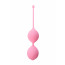 Вагінальні кульки - Silicone Kegel Balls Pink, 29 мм, 60 г - [Фото 1]