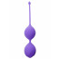 Вагінальні кульки - Silicone Kegel Balls Purple, 36 мм, 90 г - [Фото 1]