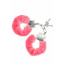 Наручники S Pleasures Furry Cuffs Pink (мятая упаковка!!!) - [Фото 1]