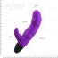 Вибратор рельефный Adrien Lastic Typhoon Purple со стимуляцией точки G, два мотора - [Фото 1]