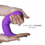Дилдо с присоской Adrien Lastic Hitsens 3 Purple, отлично для страпона, диаметр 4,1см, длина 18,2см - [Фото 2]
