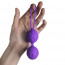 Вагинальные шарики Adrien Lastic Geisha Lastic Balls BIG Violet (L), диаметр 4см, вес 90гр - [Фото 4]