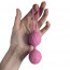 Вагинальные шарики Adrien Lastic Geisha Lastic Balls BIG Pink (L), диаметр 4см, вес 90гр - [Фото 3]