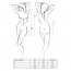 Сорочка беби долл BERYL CHEMISE S/M - Passion, трусики, полупрозрачная, лента под грудь - [Фото 2]