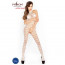 Бодистокинг Passion BS022 white, комбинезон - [Фото 1]