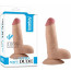 Фаллоимитатор с мошонкой - The Ultra Soft Dude Flesh 7.5