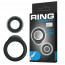 Эрекционные кольца - Ring Manhood Rings Black, 2 шт. - [Фото 6]