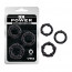 Ерекційні кільця - GK Power Beaded Cock Rings Black - [Фото 1]