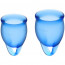 Менструальные чаши - Satisfyer Feel Confident Dark Blue - [Фото 1]