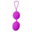 Вагинальные шарики - Boss Silicone Kegel Balls Purple - [Фото 1]