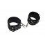 Кайдани Leather Double Fix Leg Cuffs, BLACK - [Фото 1]