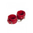 Наручники Leather Dominant Hand Cuffs, RED - [Фото 1]
