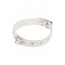 Нашийник Leather Restraints Collar, WHITE - [Фото 1]