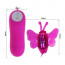 Стимулятор клитора - Vibr.Butterfly, 12 speed vibr, Purple, 6,5x7cm - [Фото 2]