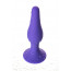 Анальная пробка Toyfa A-Toys, силикон, фиолетовый, 11,3 см - [Фото 4]